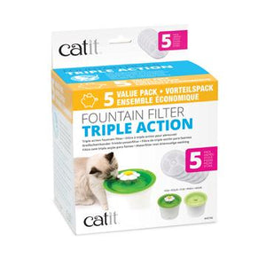 Catit filtre à triple action pour abreuvoir - Boutique Le Jardin Des Animaux -AbreuvoirBoutique Le Jardin Des Animaux43746