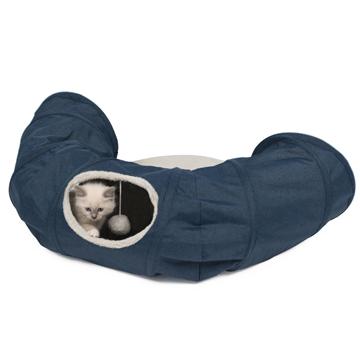 Catit Vesper Tunnel avec coussin pour chat - Boutique Le Jardin Des Animaux -Jouet chatBoutique Le Jardin Des Animaux41995