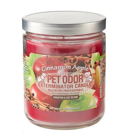 Chandelle désodorisante cannelle et pomme Pet Odor Exterminator, pot de 13 oz - Boutique Le Jardin Des Animaux -entretien maisonBoutique Le Jardin Des AnimauxHOY