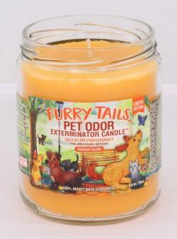 Chandelle désodorisante Furry Tails Pet Odor, pot de 13 oz - Boutique Le Jardin Des Animaux -entretien maisonBoutique Le Jardin Des AnimauxHOY06290