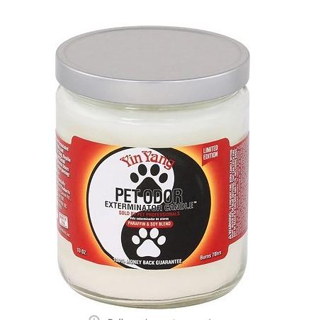 Chandelle désodorisante Yin Yang Exterminator Pet Odor, pot de 13 oz - Boutique Le Jardin Des Animaux -entretien maisonBoutique Le Jardin Des AnimauxHOY