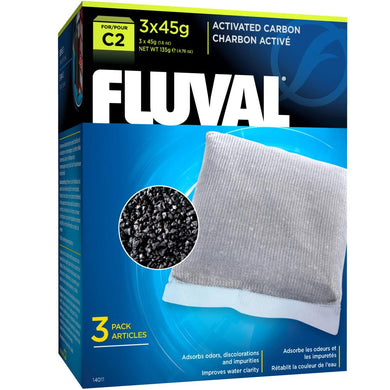 Charbon activé Série C2, paquet de 3 Fluval - Boutique Le Jardin Des Animaux -Masse FiltranteBoutique Le Jardin Des Animaux14011