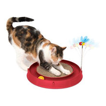 Charger l&#39;image dans la galerie, Circuit 3 en 1 avec balle et planche à griffer Catit Play, rouge, 36 cm (14 po) - Boutique Le Jardin Des Animaux -Jouet chatBoutique Le Jardin Des Animaux43000
