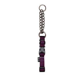 Collier martingale Zeus pour chiens aubergine - Boutique Le Jardin Des Animaux -CollierBoutique Le Jardin Des Animaux99552