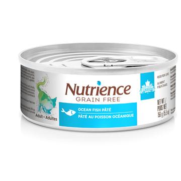 Conserve pour chat Nutrience Sans Grains - Pâté formule au poisson océanique 156g - Boutique Le Jardin Des Animaux -conserve pour chatBoutique Le Jardin Des Animauxc2807
