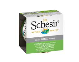 Conserve pour chat Schesir - Filet de poulet au naturel - Boutique Le Jardin Des Animaux -conserve pour chatBoutique Le Jardin Des Animauxc-50112