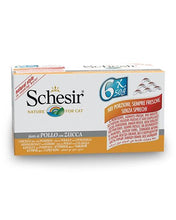 Charger l&#39;image dans la galerie, Conserve pour chat Schesir - Poulet et citrouille paquet de 6 - Boutique Le Jardin Des Animaux -conserve pour chatBoutique Le Jardin Des Animauxc-53083
