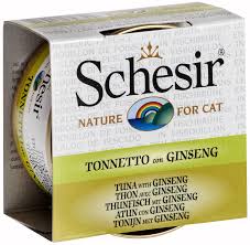 Conserve pour chat Schesir - Thon et giseng dans un bouillon - Boutique Le Jardin Des Animaux -conserve pour chatBoutique Le Jardin Des Animauxc-15312