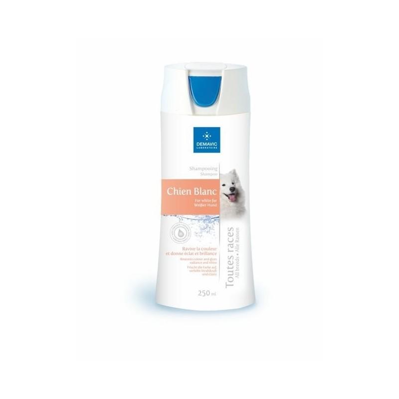 Demavic shampooing pour chien au pelage blanc 250mL - Boutique Le Jardin Des Animaux -ToilettageBoutique Le Jardin Des AnimauxD69318