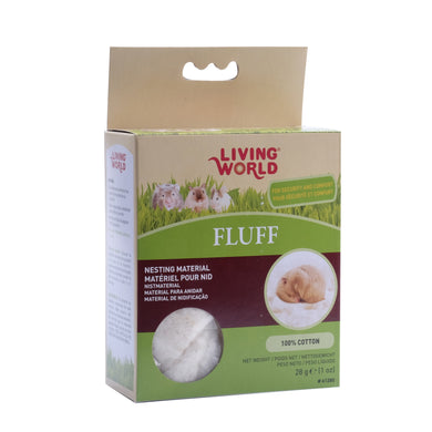 Duvet Living World pour hamsters, 28 g (1 oz) - Boutique Le Jardin Des Animaux -Accessoire petit mammifèreBoutique Le Jardin Des Animaux61280
