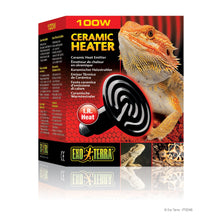 Charger l&#39;image dans la galerie, Émetteur de chaleur Exo Terra en céramique, 100 W - Boutique Le Jardin Des Animaux -temperatureBoutique Le Jardin Des AnimauxPT2046
