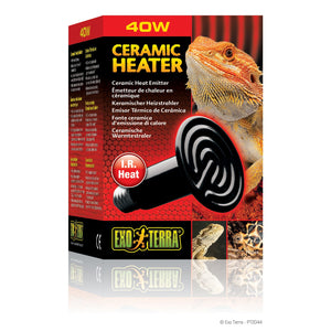 Émetteur de chaleur Exo Terra en céramique, 40 W - Boutique Le Jardin Des Animaux -temperatureBoutique Le Jardin Des AnimauxPT2044