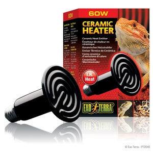 Émetteur de chaleur Exo Terra en céramique, 60 W - Boutique Le Jardin Des Animaux -temperatureBoutique Le Jardin Des AnimauxPT2045