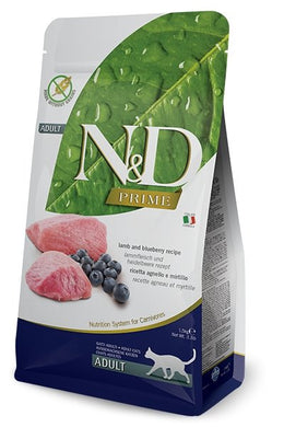 FARMINA SANS GRAINS AGNEAU ET BLEUET POUR CHAT ADULTE - Boutique Le Jardin Des Animaux -Nourriture chatBoutique Le Jardin Des AnimauxFA02020