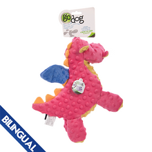 Charger l&#39;image dans la galerie, Jouet Go Dog Chew Guard résistant, dragon corail
