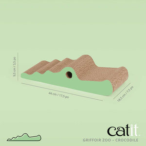 Griffoir Zoo Catit, crocodile - Boutique Le Jardin Des Animaux -Griffoir, meuble et litBoutique Le Jardin Des Animaux42502