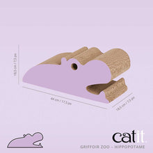 Charger l&#39;image dans la galerie, Griffoir Zoo Catit, hippopotame - Boutique Le Jardin Des Animaux -Griffoir, meuble et litBoutique Le Jardin Des Animaux42503
