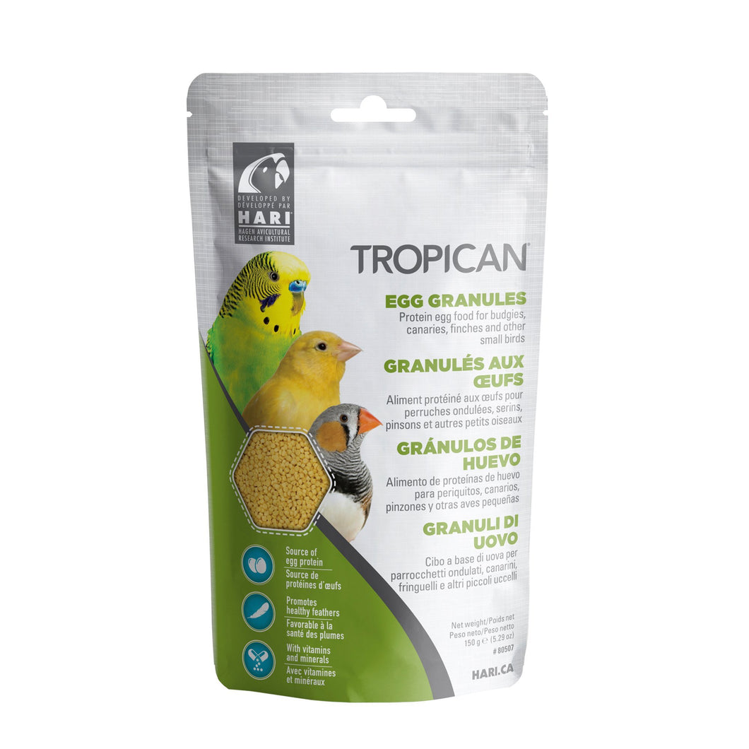 Hagen Tropican formule aux oeufs pour perruches ondulées, serins et pinsons - Boutique Le Jardin Des Animaux -Nourriture oiseauxBoutique Le Jardin Des Animaux80507