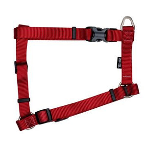 Harnais à fixation rapide Zeus en nylon, rouge - Boutique Le Jardin Des Animaux -HarnaisBoutique Le Jardin Des Animaux99721