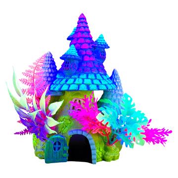 iGlo ornement maison farfelue avec plantes - Boutique Le Jardin Des Animaux -DécorationBoutique Le Jardin Des Animaux11986