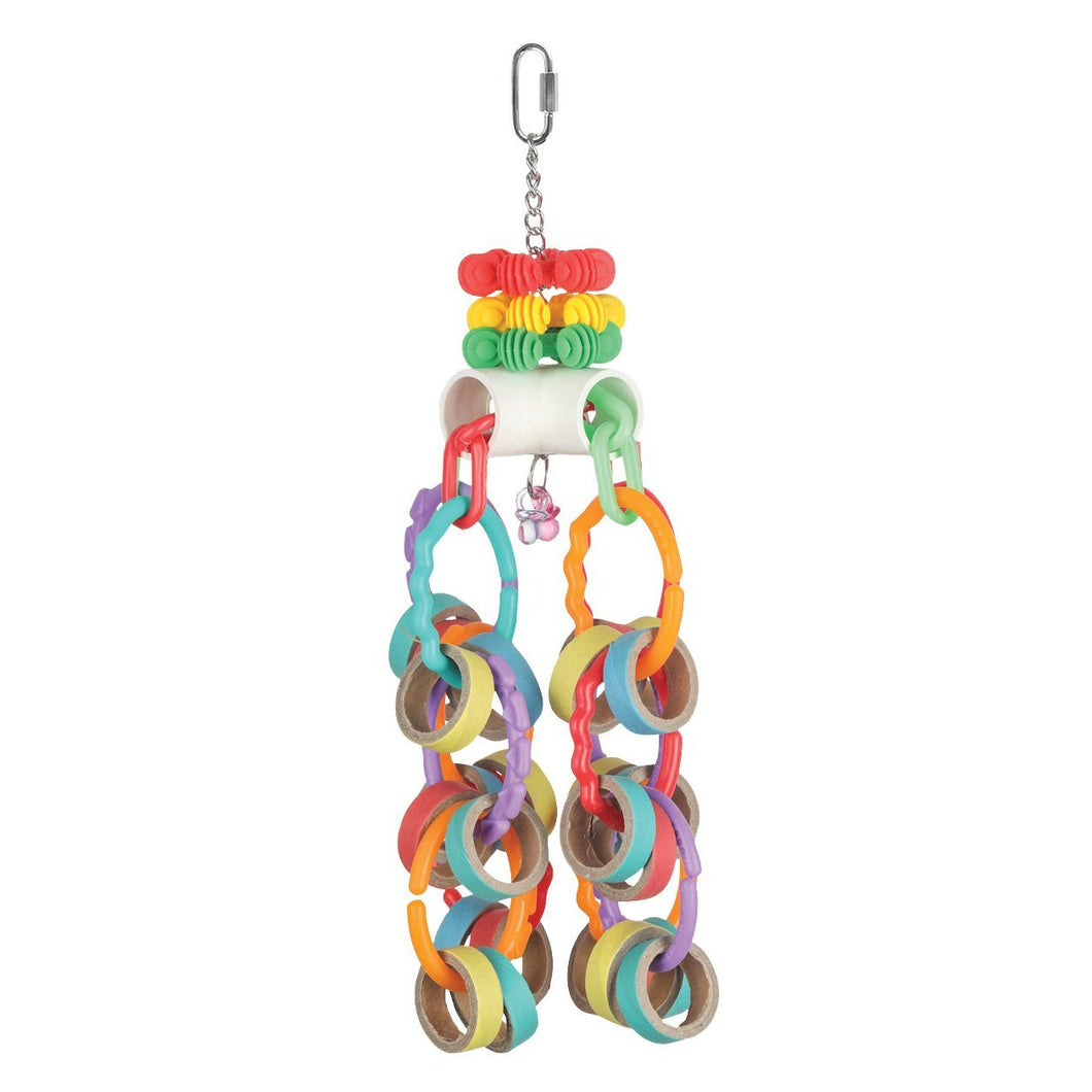 Jouet d’enrichissement SMART.PLAY HARI pour perroquets, méli-mélo d’anneaux - Boutique Le Jardin Des Animaux -Accessoire pour oiseauxBoutique Le Jardin Des Animaux81014