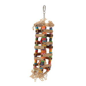 Jouet d’enrichissement SMART.PLAY HARI pour perroquets, tour en bambou - Boutique Le Jardin Des Animaux -Accessoire pour oiseauxBoutique Le Jardin Des Animaux81023