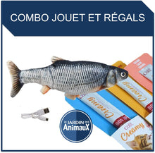 Charger l&#39;image dans la galerie, Jouet pour chat poisson dansant + 2 tubes Catit Creamy - Boutique Le Jardin Des Animaux -Jouet chatBoutique Le Jardin Des Animauxvp1568 + Creamy
