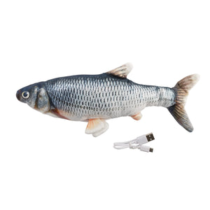 Jouet pour chat poisson dansant + 2 tubes Catit Creamy - Boutique Le Jardin Des Animaux -Jouet chatBoutique Le Jardin Des Animauxvp1568 + Creamy