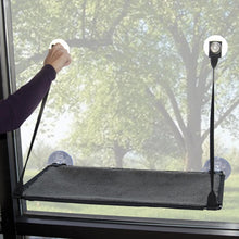 Charger l&#39;image dans la galerie, K&amp;H \ Kitty Sill - EZ Window Mount, Tablette de bord de fenêtre pour chat - Boutique Le Jardin Des Animaux -Griffoir, meuble et litBoutique Le Jardin Des Animaux122-09091
