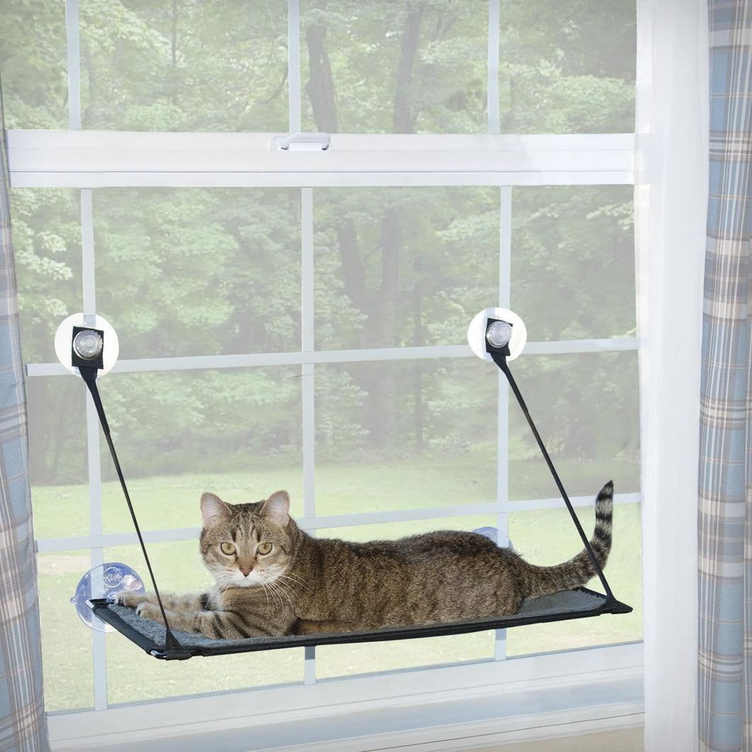 K&H \ Kitty Sill - EZ Window Mount, Tablette de bord de fenêtre pour chat - Boutique Le Jardin Des Animaux -Griffoir, meuble et litBoutique Le Jardin Des Animaux122-09091