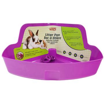 Living World Bac à litières violet pour petits mammifères - Boutique Le Jardin Des Animaux -litière pour petit mammifèreBoutique Le Jardin Des Animaux61765