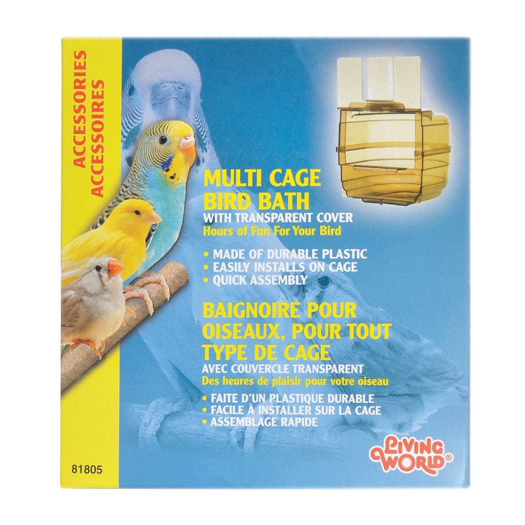 Living World Baignoire pour oiseaux, pour l'extérieur de la cage - Boutique Le Jardin Des Animaux -Accessoire pour oiseauxBoutique Le Jardin Des Animaux81805