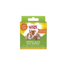 Charger l&#39;image dans la galerie, Living World bloc minéraux arôme de pissenlit 40g pour petits animaux - Boutique Le Jardin Des Animaux -Gâterie petit mammifèreBoutique Le Jardin Des Animaux60497
