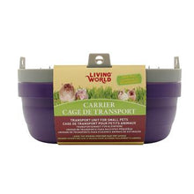 Charger l&#39;image dans la galerie, Living World Cage de transport violette pour petit mammifères - Boutique Le Jardin Des Animaux -Accessoire petit mammifèreBoutique Le Jardin Des Animaux60887
