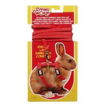 Living World Ensemble laisse et harnais pour lapin - Boutique Le Jardin Des Animaux -Accessoire petit mammifèreBoutique Le Jardin Des Animaux60855