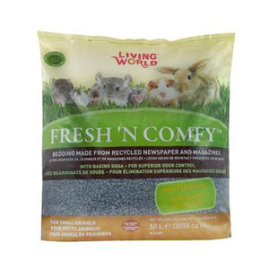 Living World Litière papier pour animaux Fresh'N Comfy bleue - Boutique Le Jardin Des Animaux -litière pour petit mammifèreBoutique Le Jardin Des Animaux61267