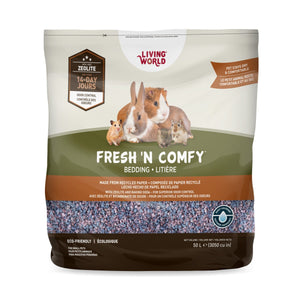 Living World Litière papier pour animaux Fresh'N Comfy Confetti - Boutique Le Jardin Des Animaux -litière pour petit mammifèreBoutique Le Jardin Des Animaux67007