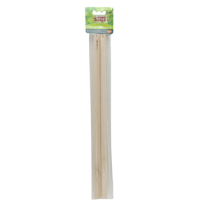 Living World perchoirs en bois 43 cm paquet de 2 - Boutique Le Jardin Des Animaux -Accessoire pour oiseauxBoutique Le Jardin Des Animaux81563