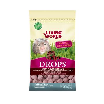 Living World Régal drops aux fruits des champs pour hamsters - Boutique Le Jardin Des Animaux -Gâterie petit mammifèreBoutique Le Jardin Des Animaux60306
