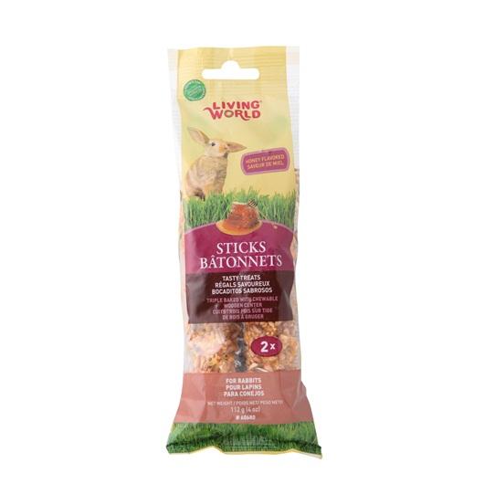 Living World régals bâtonnets saveur de miel pour lapins - Boutique Le Jardin Des Animaux -Gâterie petit mammifèreBoutique Le Jardin Des Animaux60680