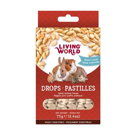 Living World régals pastilles arôme d'arachides pour petits mammifères - Boutique Le Jardin Des Animaux -Gâterie petit mammifèreBoutique Le Jardin Des Animaux60477