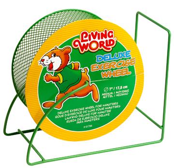 Living World Roue d'exercice de luxe en métal pour hamster - Boutique Le Jardin Des Animaux -Accessoire petit mammifèreBoutique Le Jardin Des Animaux61706