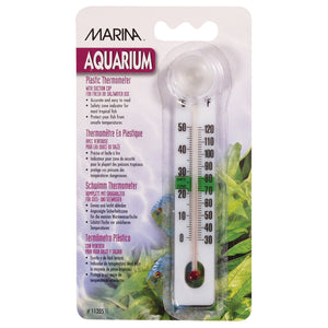 Marina Thermomètre plastique avec ventouse Celsius-Fahrenheit - Boutique Le Jardin Des Animaux -chauffage aquariophilieBoutique Le Jardin Des Animaux11205