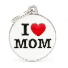 Charger l&#39;image dans la galerie, Médaille collection Charms, &quot;I LOVE MOM&quot;, GRAND - Boutique Le Jardin Des Animaux -médailleBoutique Le Jardin Des AnimauxCH17LOVEMOM
