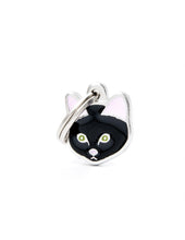 Charger l&#39;image dans la galerie, Médaille pour chat collection Friends, EUROPEAN SHORTHAIR, Couleurs variées - Boutique Le Jardin Des Animaux -médailleBoutique Le Jardin Des AnimauxMF36NBLACK
