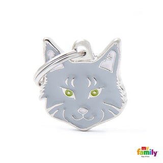 Médaille pour chat collection Friends, MAINE COON, Couleurs variées - Boutique Le Jardin Des Animaux -médailleBoutique Le Jardin Des AnimauxMF39