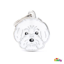 Charger l&#39;image dans la galerie, Médaille pour chien collection Friends, BICHON BOLONAIS - Boutique Le Jardin Des Animaux -médailleBoutique Le Jardin Des AnimauxMF11N
