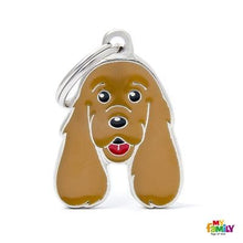 Charger l&#39;image dans la galerie, Médaille pour chien collection Friends, ÉPAGNEUIL COCKER, Couleurs variées - Boutique Le Jardin Des Animaux -médailleBoutique Le Jardin Des AnimauxMF12
