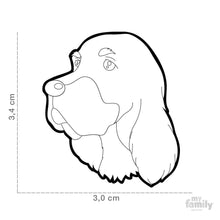 Charger l&#39;image dans la galerie, Médaille pour chien collection Friends, GORDEN SETTER - Boutique Le Jardin Des Animaux -médailleBoutique Le Jardin Des AnimauxMF102
