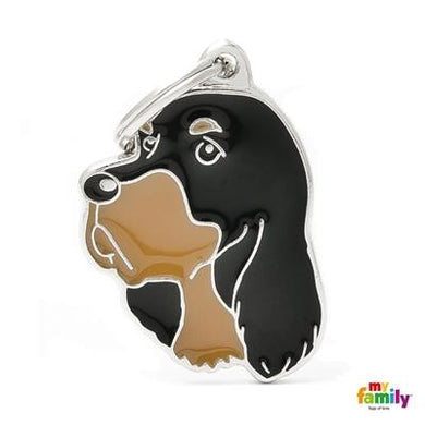 Médaille pour chien collection Friends, GORDEN SETTER - Boutique Le Jardin Des Animaux -médailleBoutique Le Jardin Des AnimauxMF102